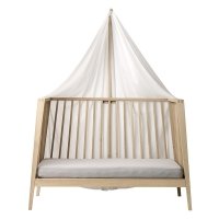 Voile de lit bébé Linea Luna - Blanc